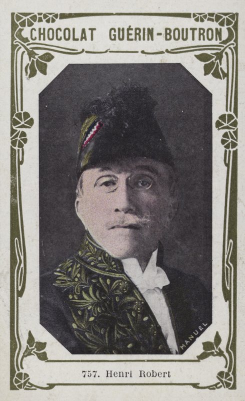 Henri Robert (farget bilde) av French School