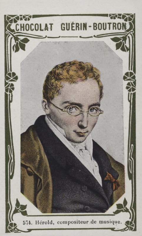 Herold, musikkkomponist (farget bilde) av French School