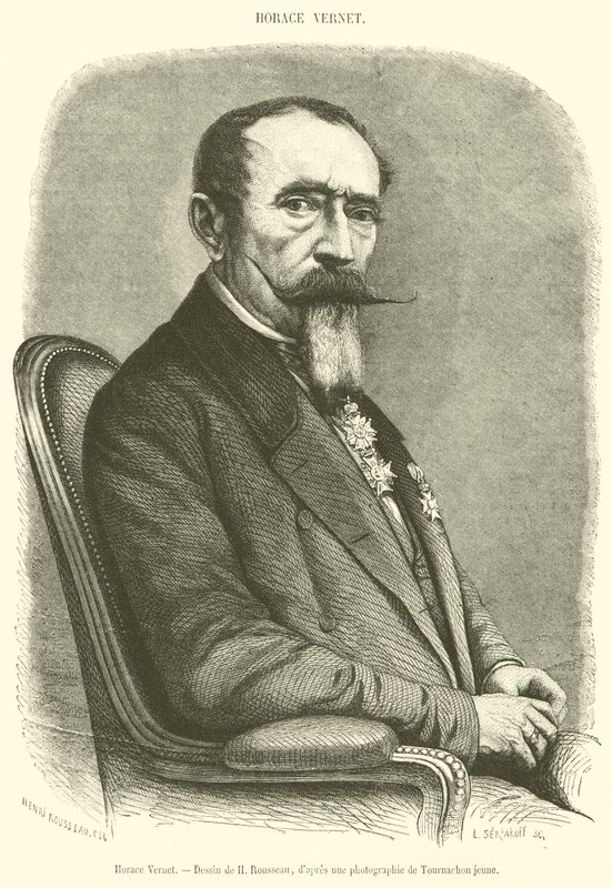Horace Vernet (gravering) av French School