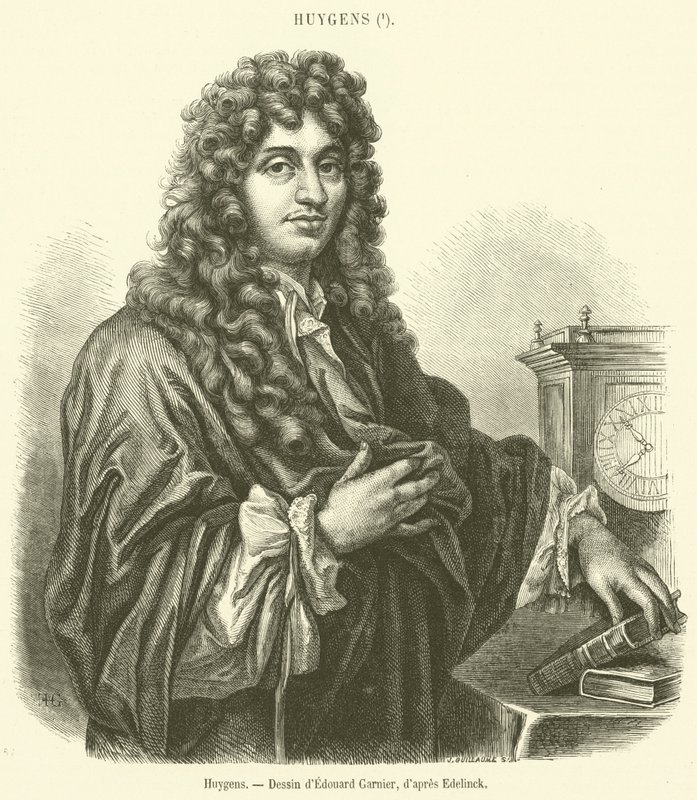Huygens (gravering) av French School