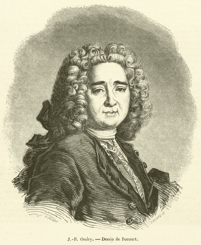 J-B Oudry (gravering) av French School