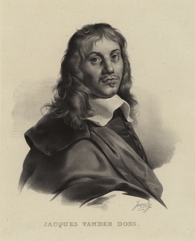 Jacob van der Does, nederlandsk kunstner av French School