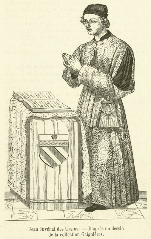 Jean Juvenal des Ursins (gravering) av French School