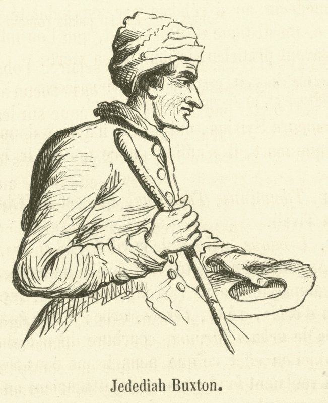 Jedediah Buxton (gravering) av French School