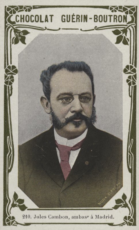 Jules Cambon, ambassadør i Madrid (farget bilde) av French School