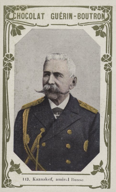 Kaznakof, amiral Russe (farget bilde) av French School