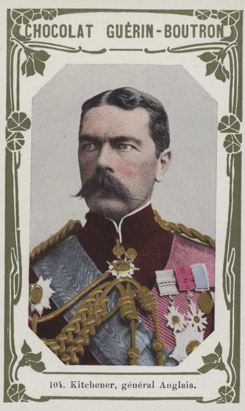 Kitchener, general Anglais (farget bilde) av French School