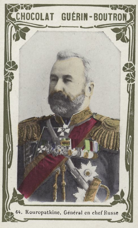 Kuropatkin, russisk generalsjef (farget bilde) av French School