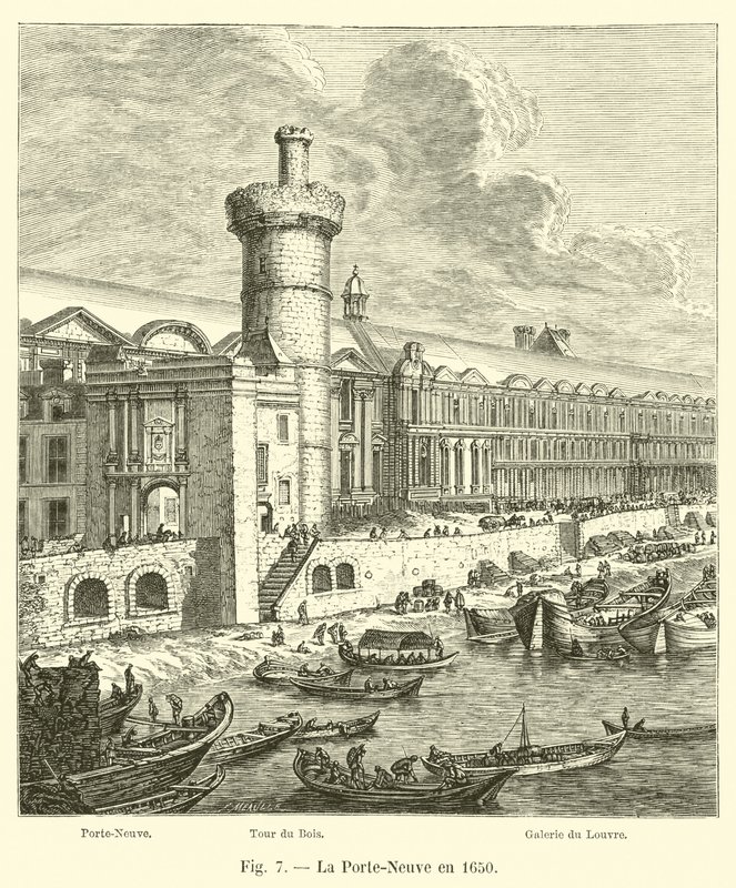 Porte-Neuve i 1650 av French School