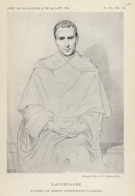 Lacordaire (litho) av French School