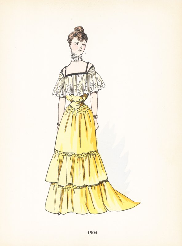 Damemote, 1904 av French School