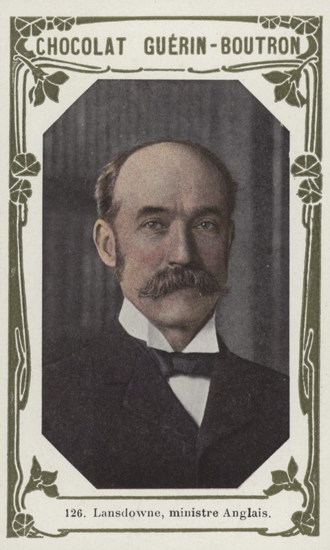 Lansdowne, engelsk minister (farget bilde) av French School