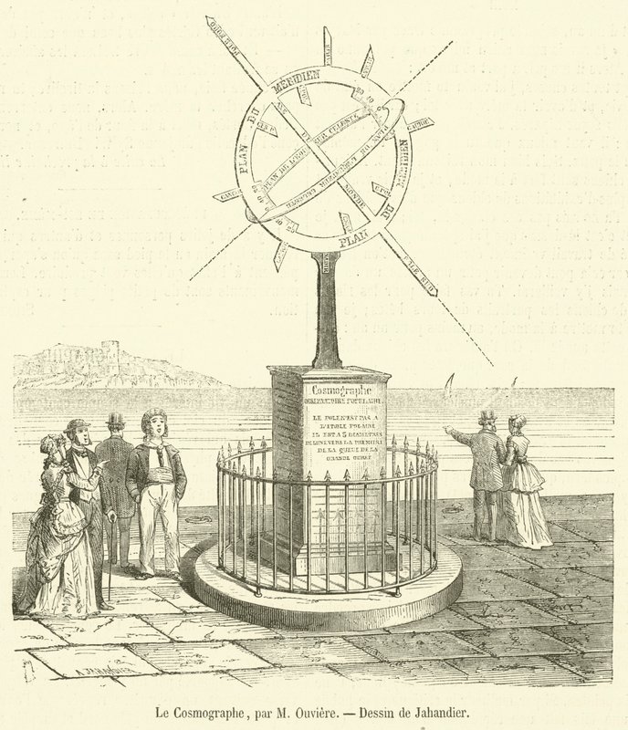 Le Cosmographe (gravering) av French School