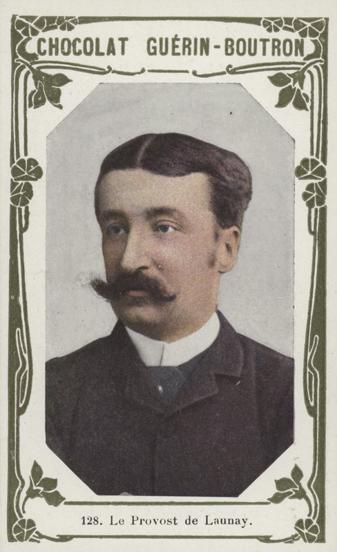 The Provost of Launay (farget bilde) av French School