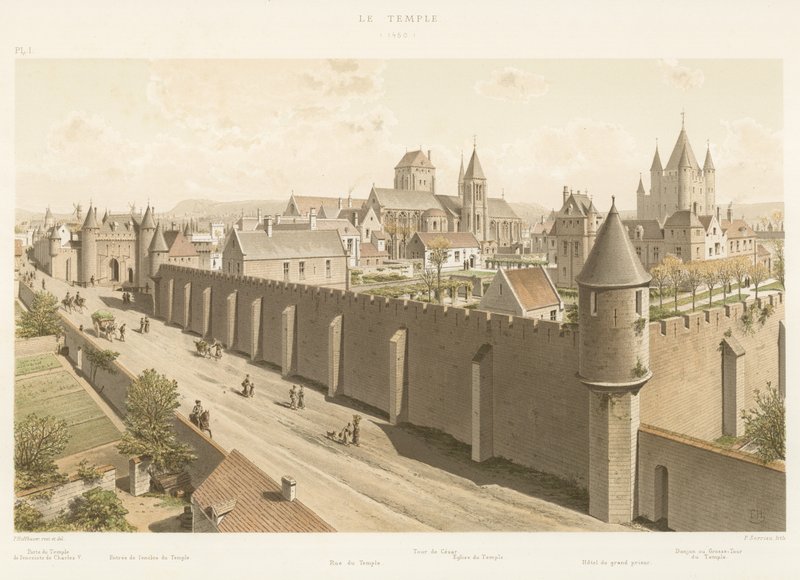 Templet, 1450 av French School