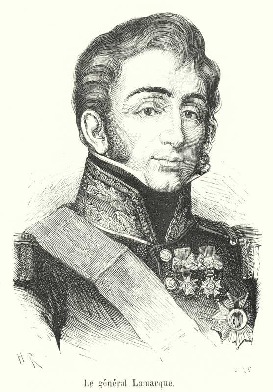 General Lamarque (gravering) av French School