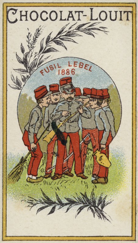 Lebel rifle, 1886 av French School