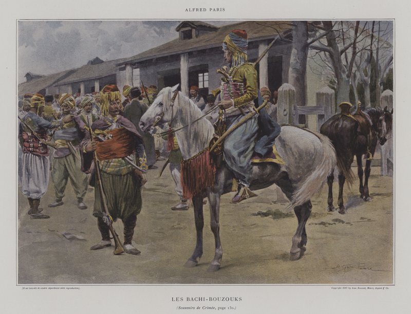 Les Bashebiscus (Bashibiscus) (klor leith) av French School