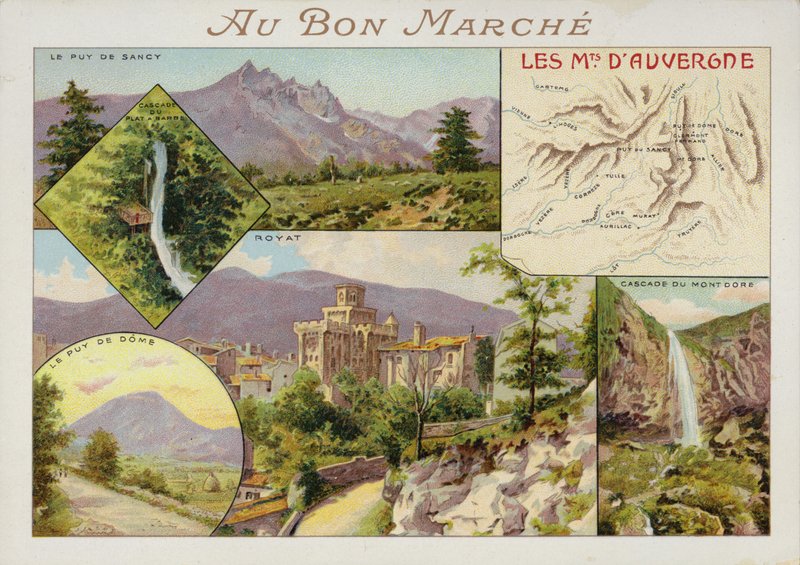 Mts of Auvergne av French School