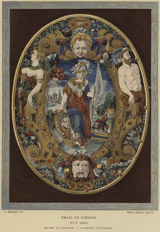 Limoges emalje, 1500-tallet av French School