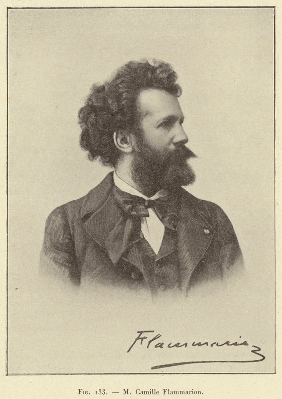 M Camille Flammarion (gravering) av French School