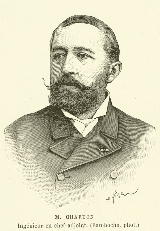 M Charton, assisterende sjefingeniør (gravering) av French School