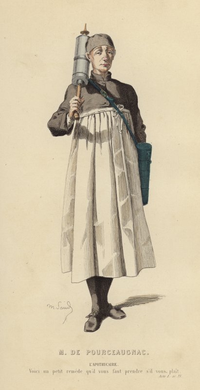 M. de Pourceaugnac av French School