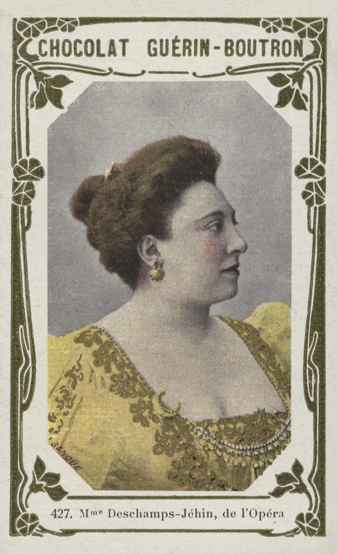 Madame Deschamps-Jehin, de lOpera (farget bilde) av French School