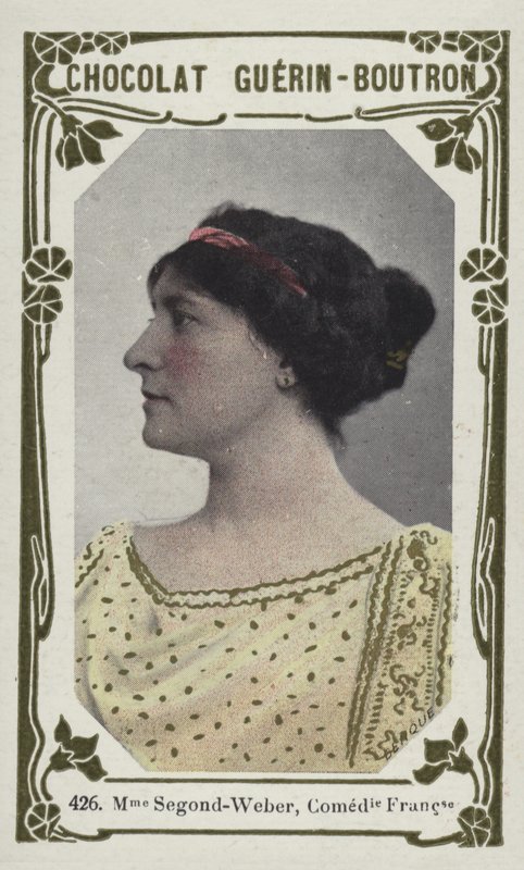 Madame Segond-Weber, Comedie Francaise (farget bilde) av French School