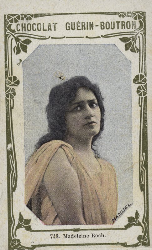 Madeleine Roch (farget bilde) av French School