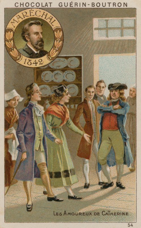 Marshal, The Lovers of Catherine av French School