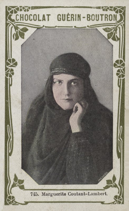 Marguerite Coutant-Lambert (farget bilde) av French School