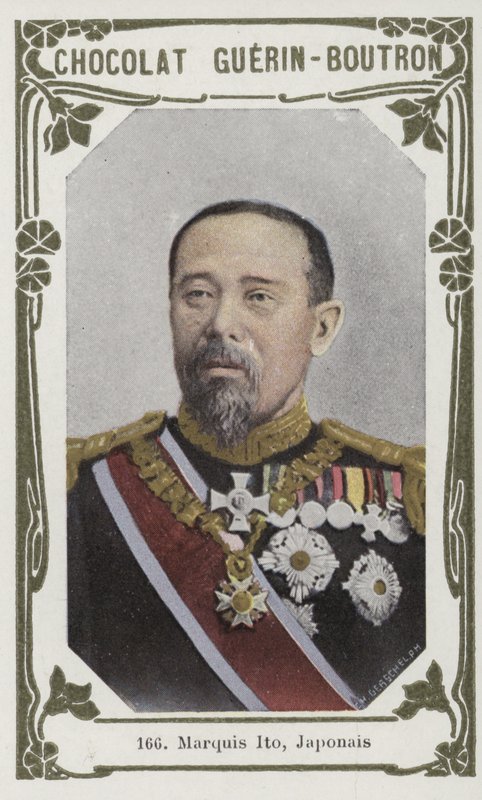 Marquis Ito, japansk (farget bilde) av French School