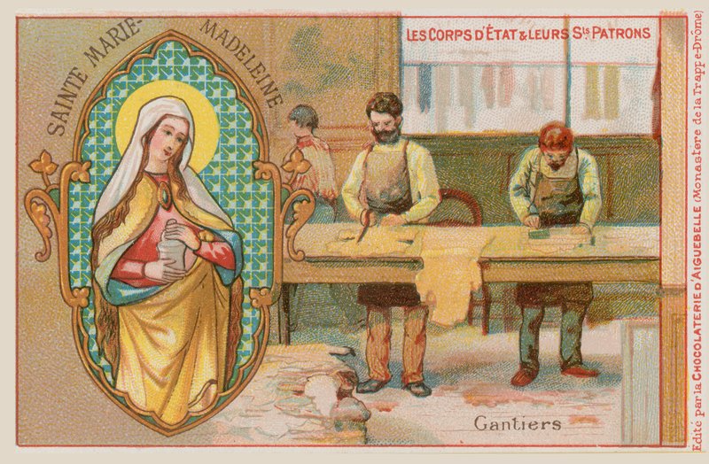 Maria Magdalena, skytshelgen for hanskemakere av French School