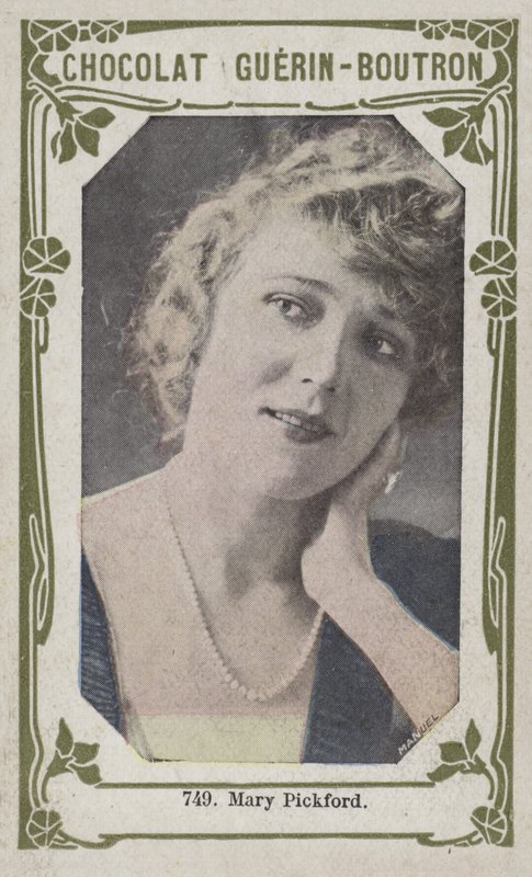 Mary Pickford (farget bilde) av French School