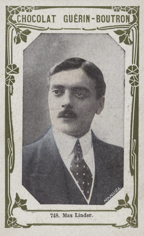 Max Linder (farget bilde) av French School