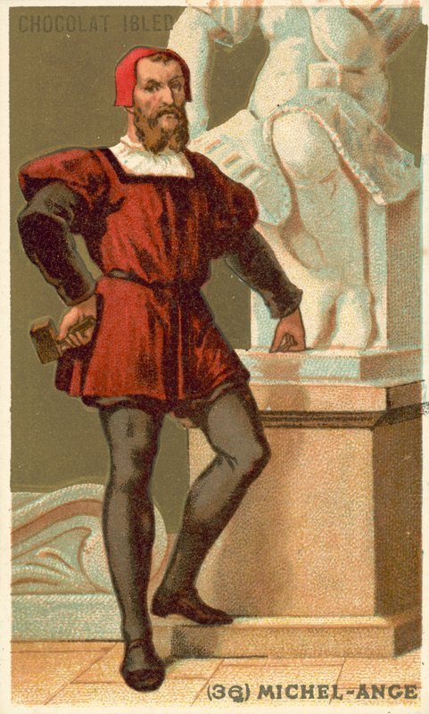 Michelangelo, italiensk kunstner av French School