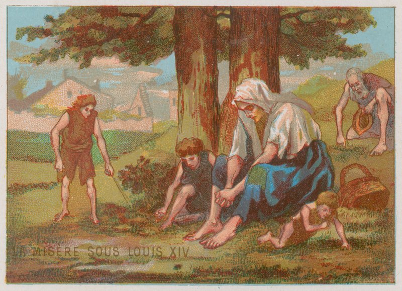 Elendighet under Ludvig XIVs regjeringstid av French School