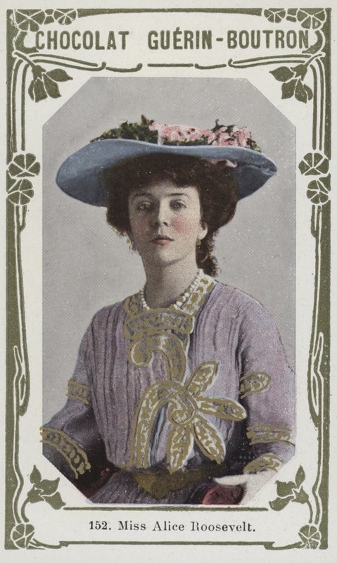 Frøken Alice Roosevelt (farget bilde) av French School