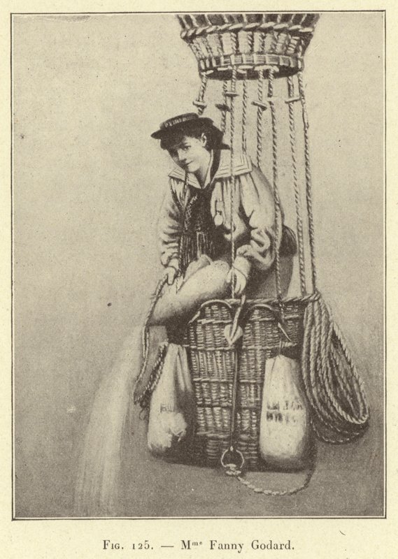 Mme Fanny Godard (gravering) av French School