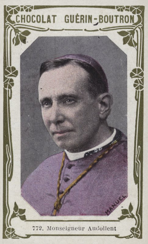 Monseigneur Audollent (farget bilde) av French School