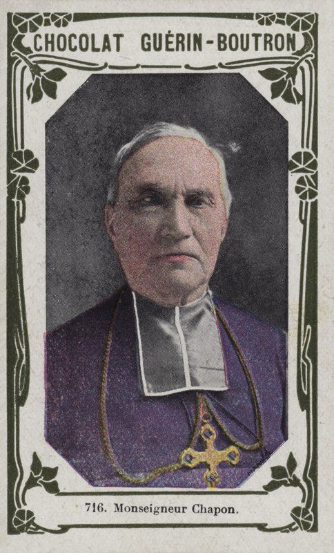 Monsignor Chapon (farget bilde) av French School