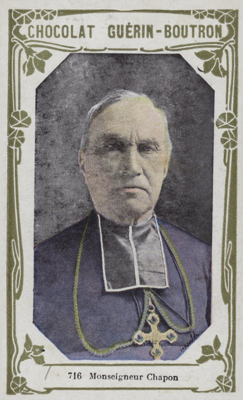 Monsignor Chapon (farget bilde) av French School