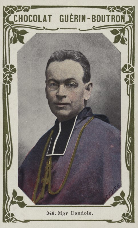 Monsignor Dandole (farget bilde) av French School