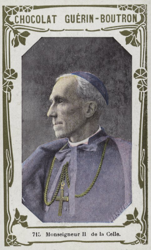 Monsignor H de la Celle (farget bilde) av French School