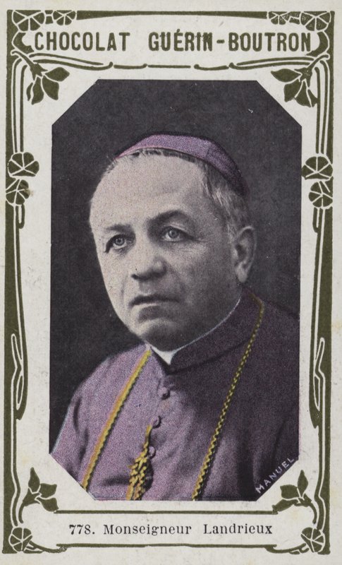 Monseigneur Landrieux (farget bilde) av French School