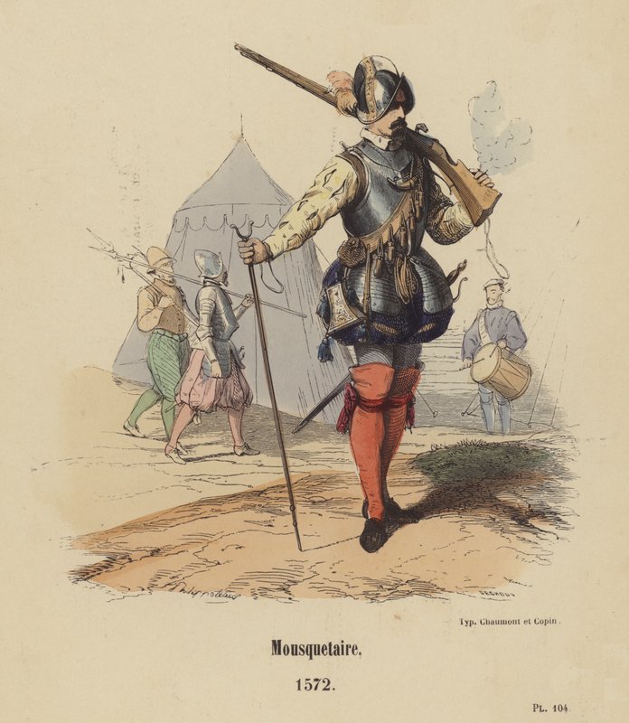 Musketer av French School