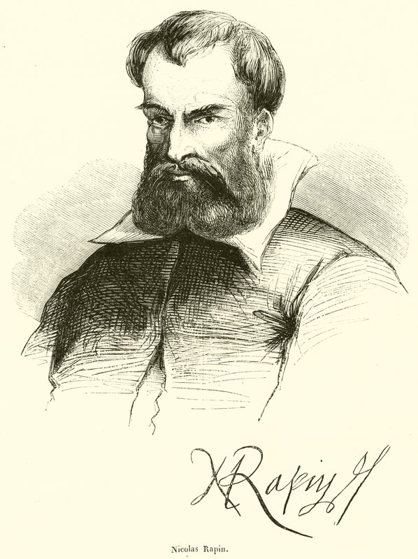 Nicolas Rapin (gravering) av French School