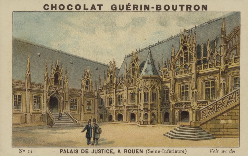 Palace of Justice, i Rouen, Seine-Inferior av French School