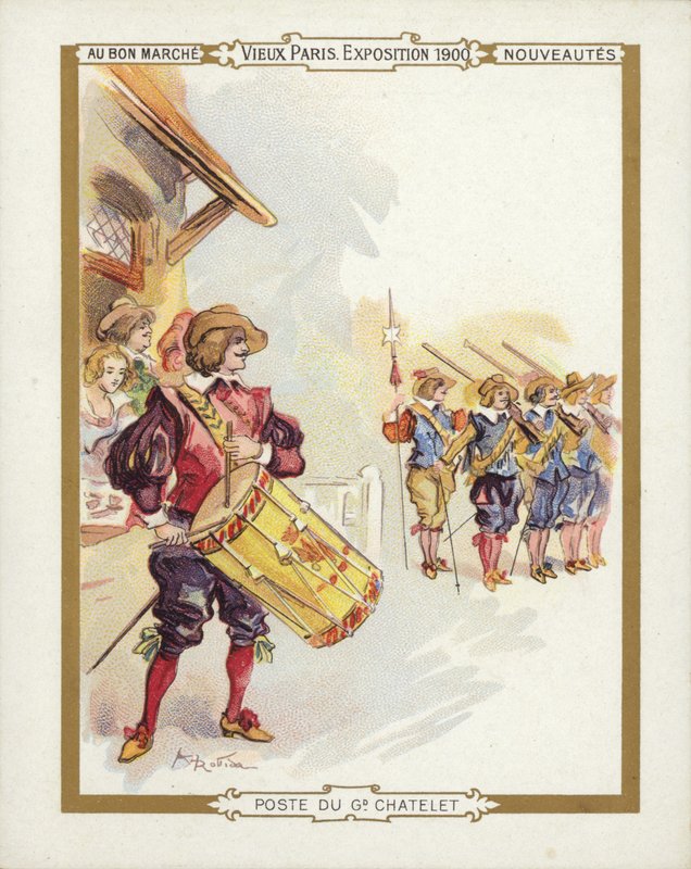 Paris-utstilling 1900, Cavalier-trommeslag av French School